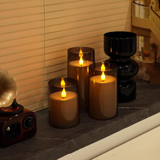 Sfeervolle LED Kaarsen Set